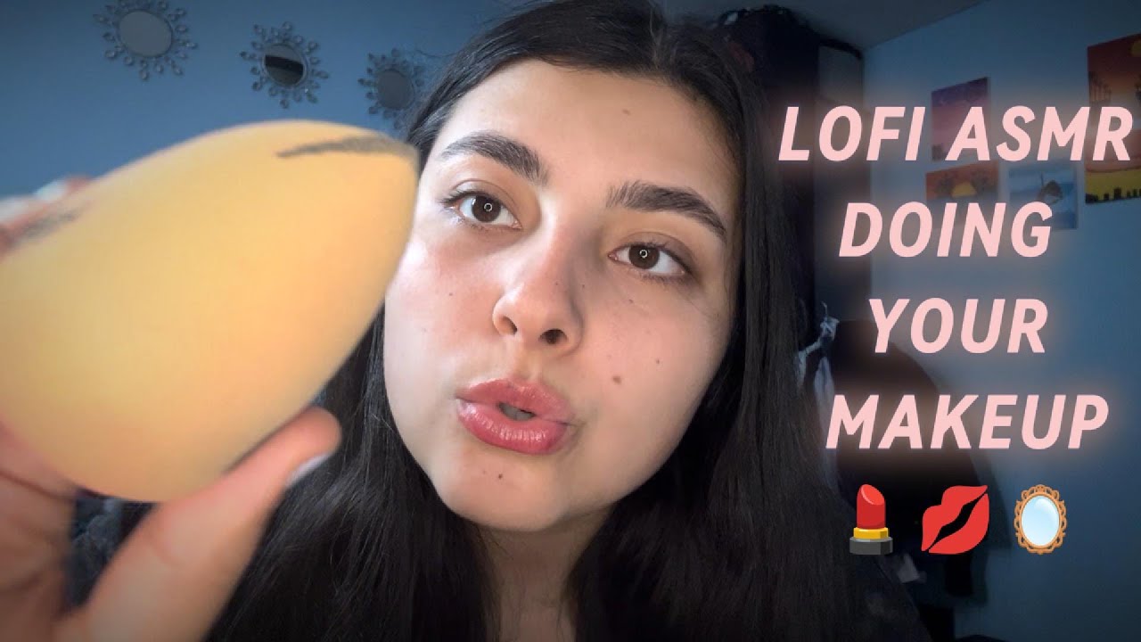 LOFI ASMR DOING YOUR MAKEUP 💄💋🪞