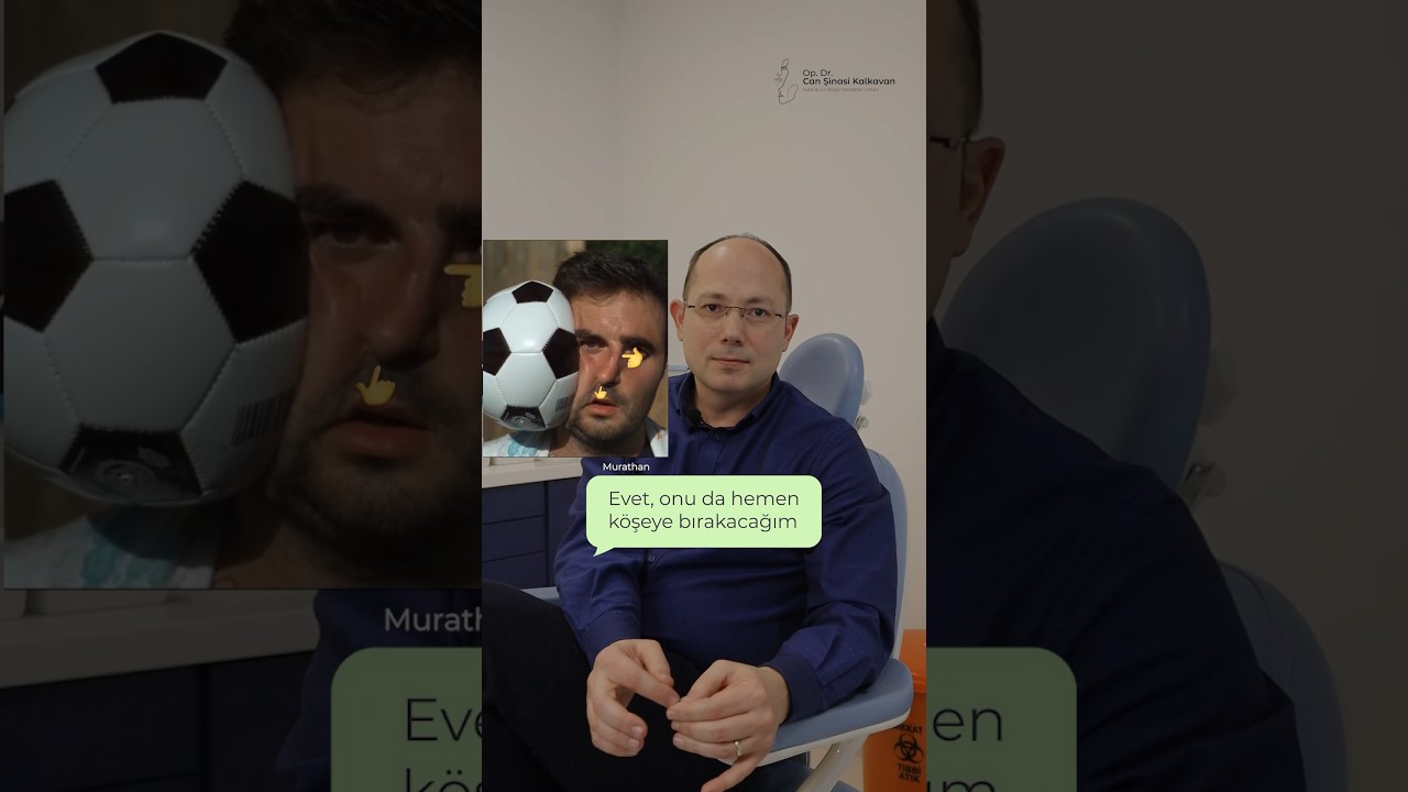 Burun ameliyatı sonrası darbe alma