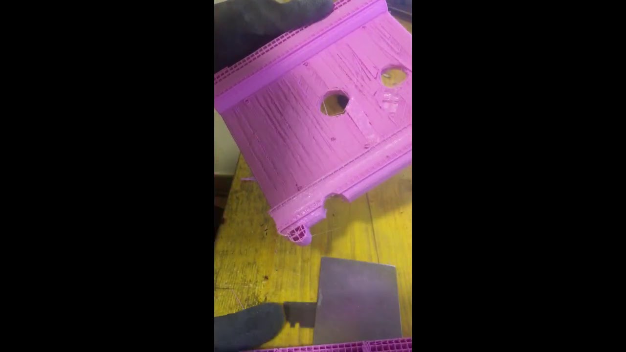 Como quitar los soportes de nuestras piezas 3D (Ejemplo 1)
