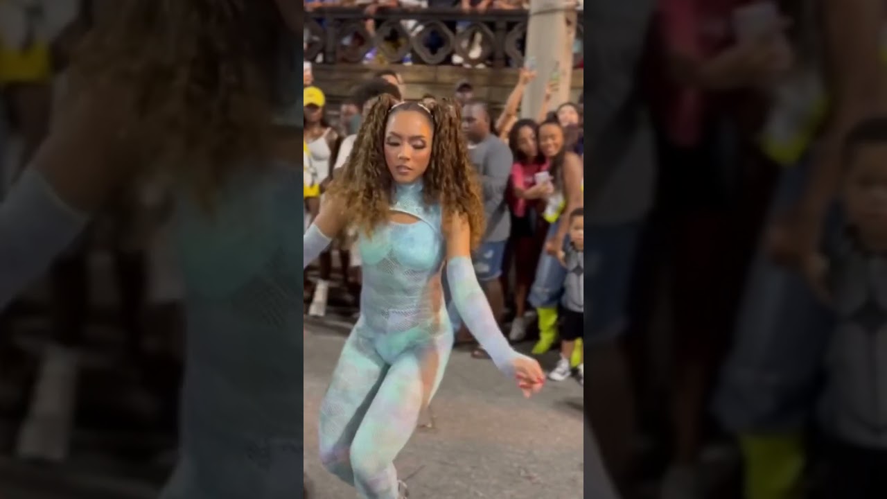 Mayara lima - último ensaio de rua do Tuiuti 2023