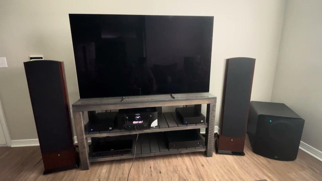 Revel F208 & Buckeye Amps 1ET904BA mono block amp listening session