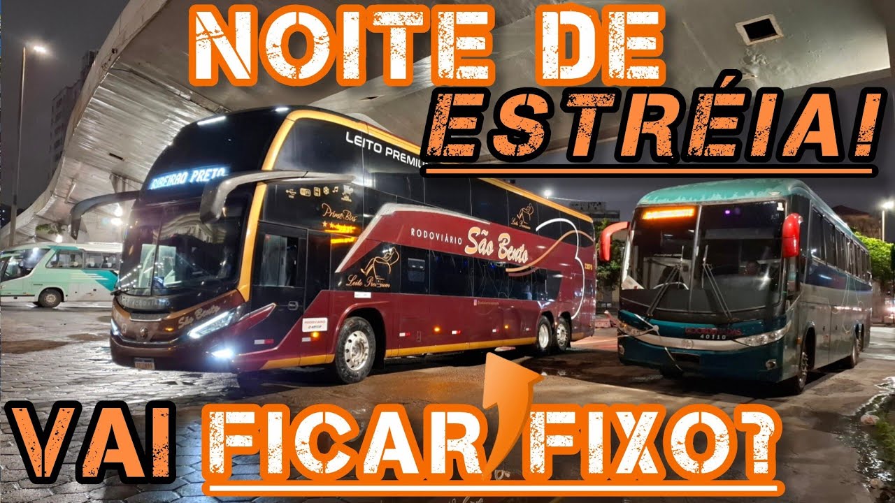ESTRÉIA POR UMA NOITE!! RODOVIÁRIA DE BELO HORIZONTE