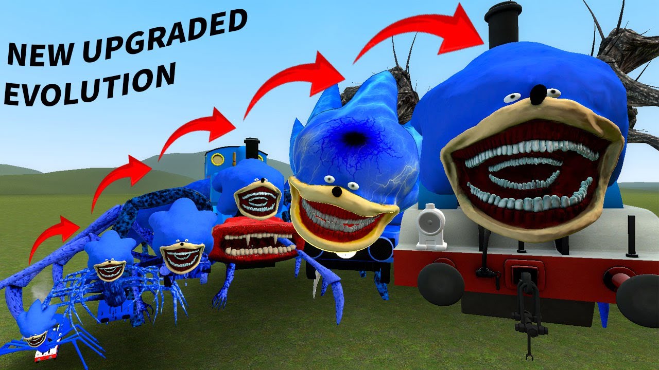 A BRAND NEW, UPGRADED, EVOLVED VERSION OF SONIC, THOMAS THE TRAIN, AND THEIR FRIENDS In Garry's Mod!