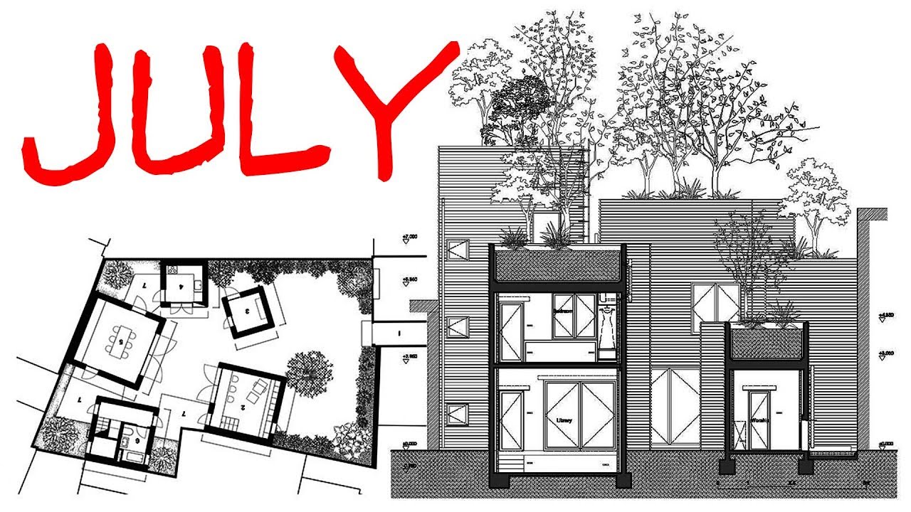 July competition - Architecture Daily Sketches
