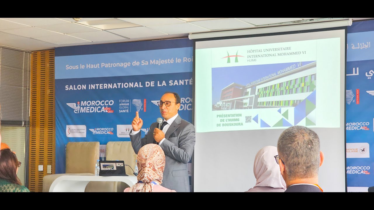 Interventions de nos directeurs au Morocco Medical Expo 2023
