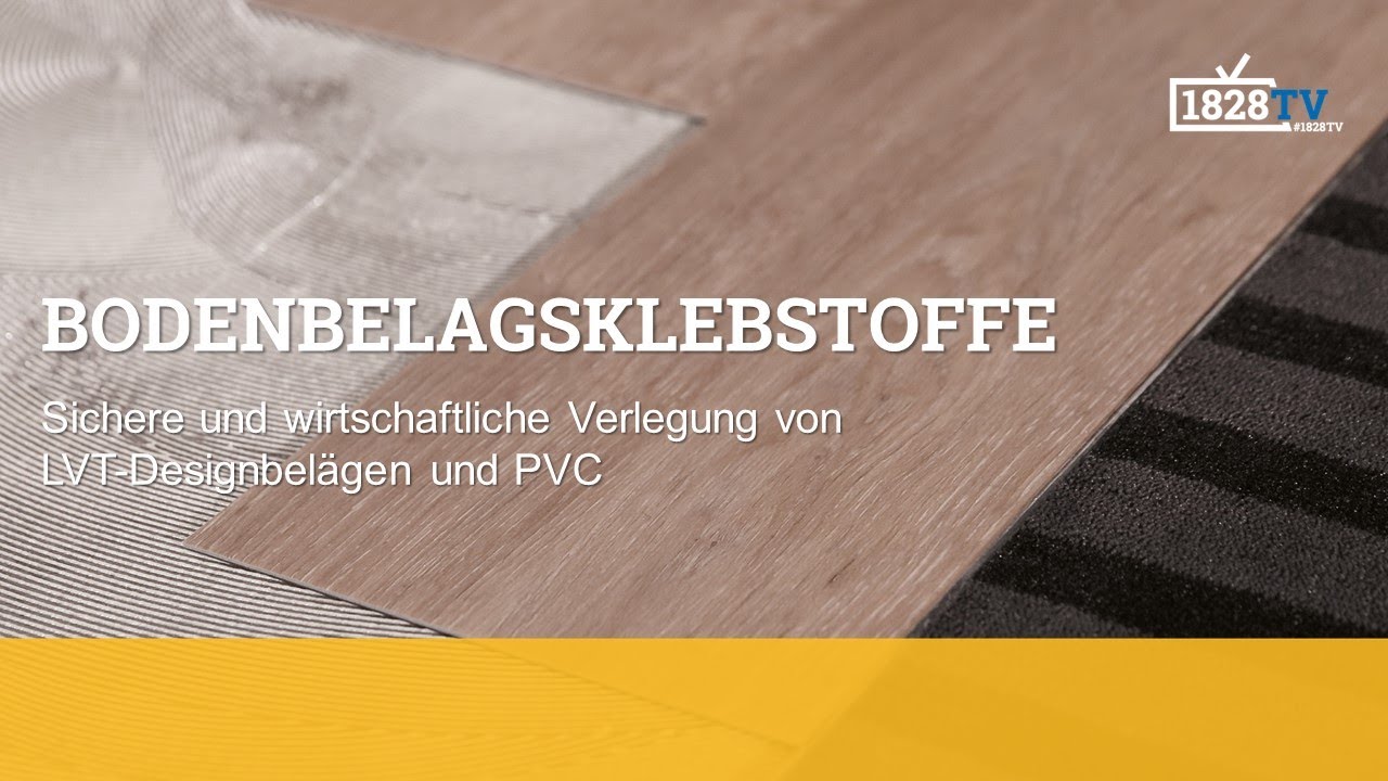 STAUF 1828 TV Event 2 - Sichere und wirtschaftliche Verlegung von LVT-Designbelägen und PVC