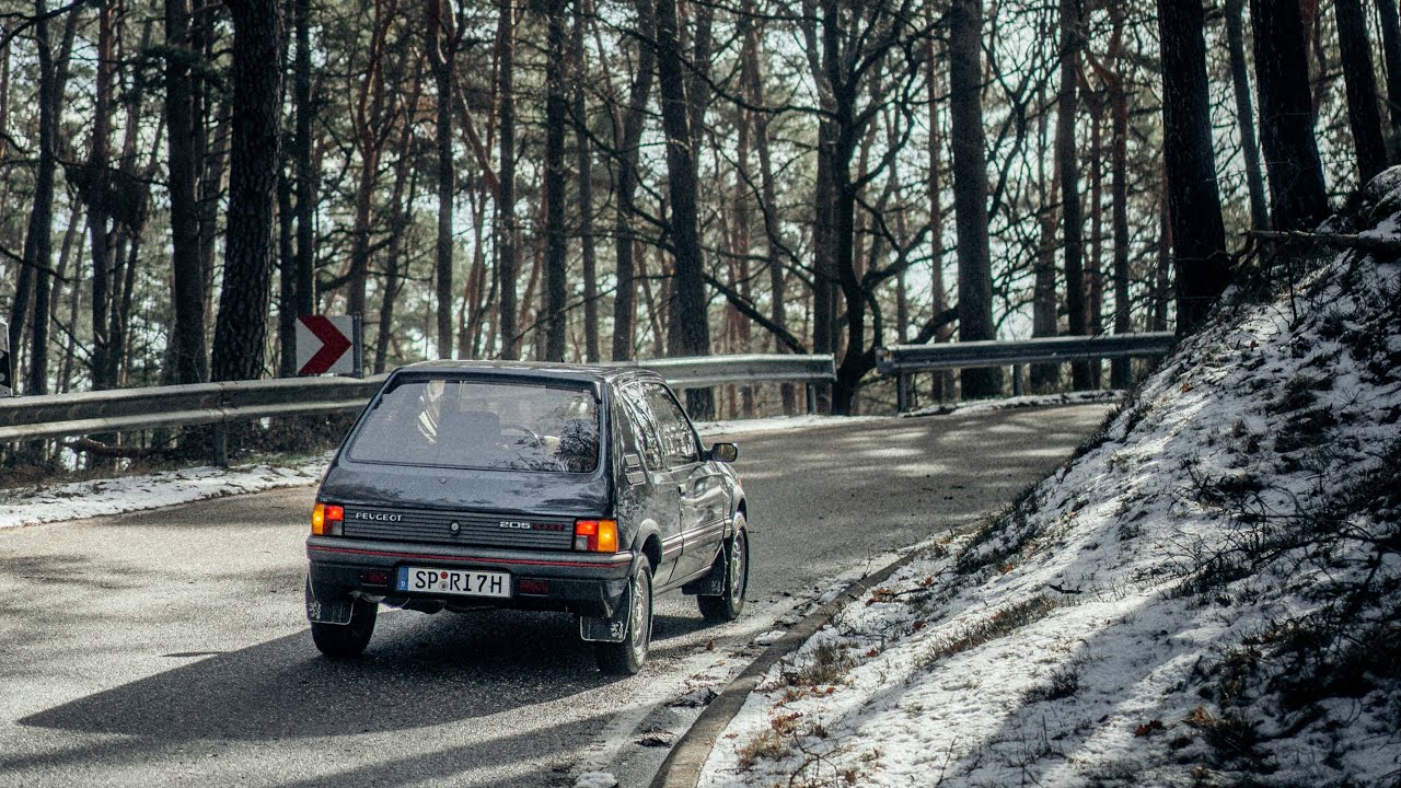 Peugeot 205 GTI 1.6 raw onboard (BONUS)