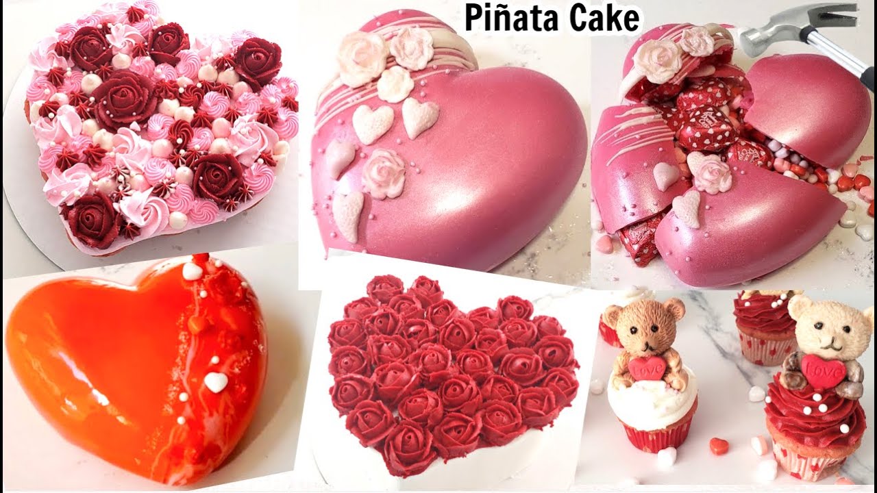 More Amazing Cake Decorating Compilation | Most Satisfying Cake Decoration Videos | Heart cake