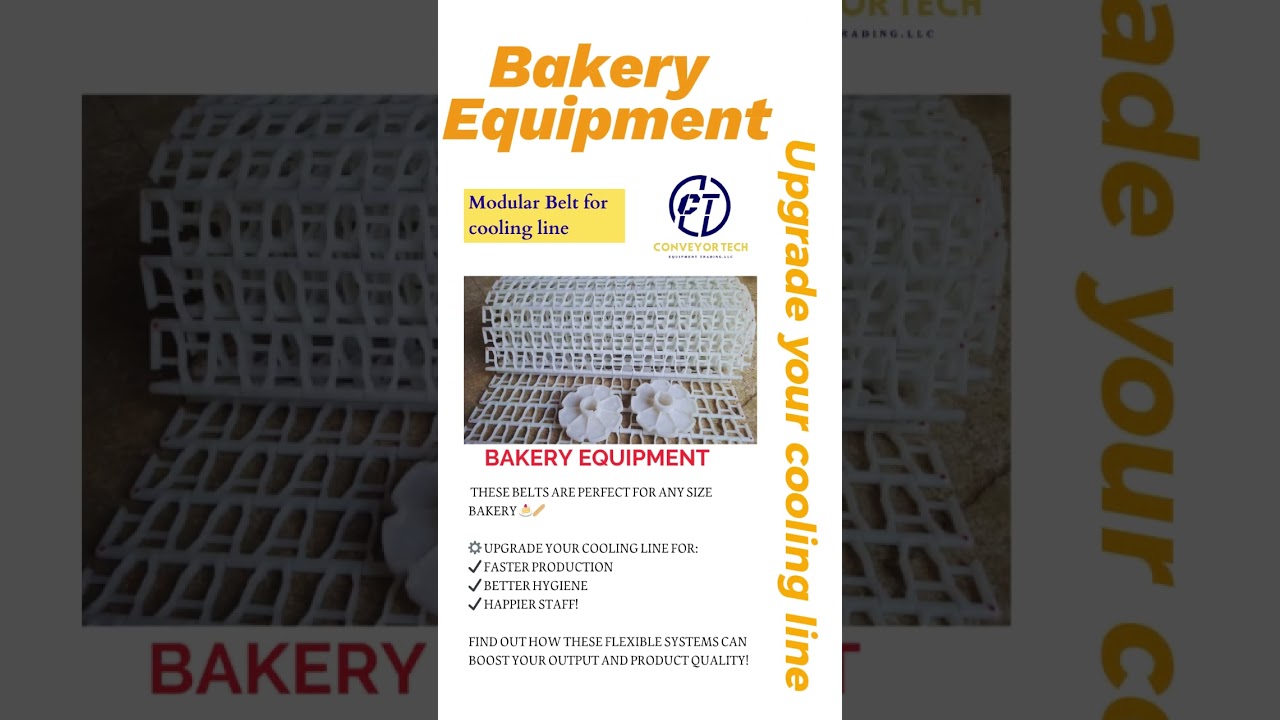 👨&zwj;🍳 Running a bakery?#ModularConveyors#BakingSolution#foodtech  #BakeryCoolingSystem #breadmaking