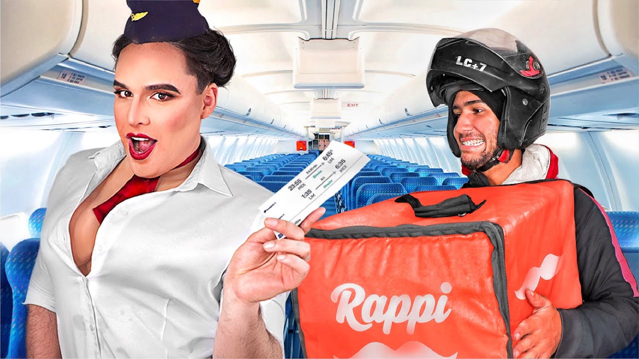 ME LLEVO DE VIAJE Al Repartidor Que Llegue Más Rápido!