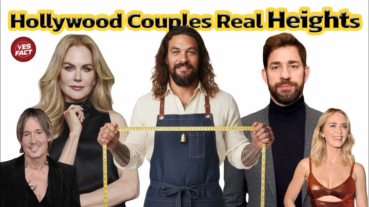 Hollywood Couples Real Heights