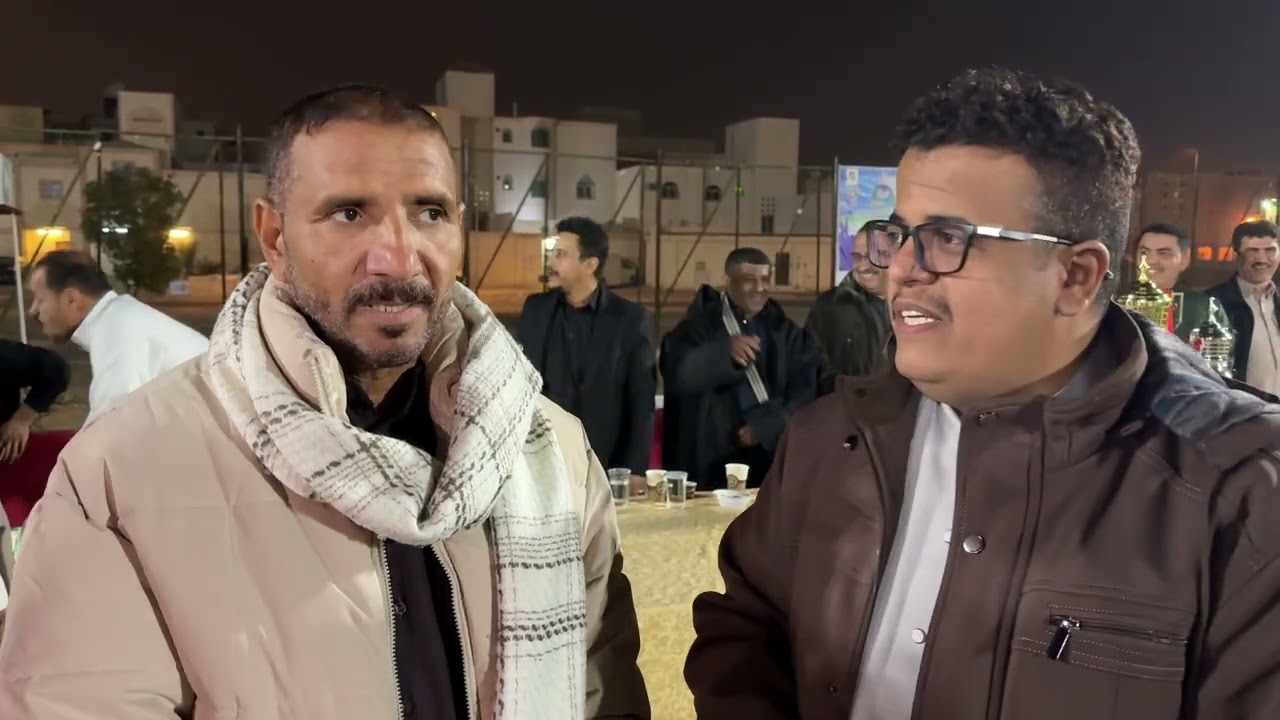 لقاء مع الدكتور محمد ابو بكر شوبان في نهائي دوري الفقيد ثابت حدير في مدينة الرياض 