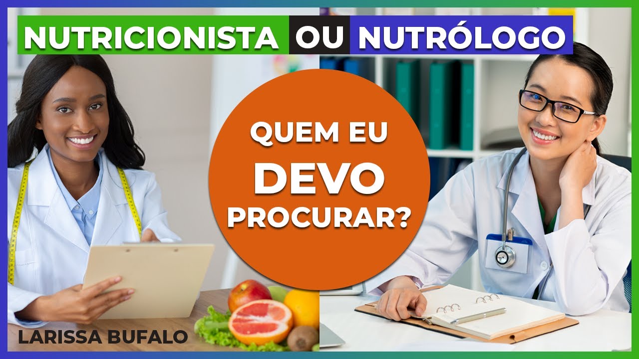 QUAL A DIFEREN&Ccedil;A ENTRE NUTRICIONISTA E NUTR&Oacute;LOGO?
