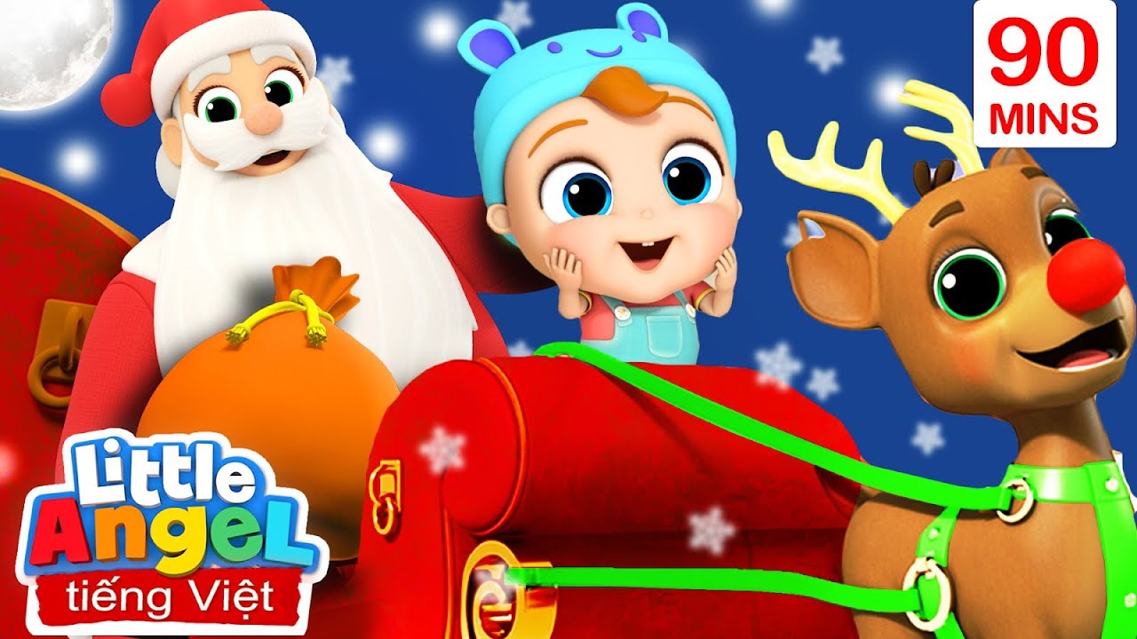 Chúc Giáng Sinh An Lành | Hoạt Hình Thiếu Nhi | Little Angel Tiếng Việt