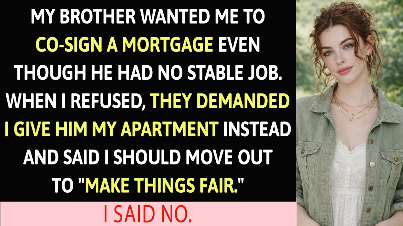 My Brother Wanted Me To Co-Sign A Mortgage Even Though He Had No…