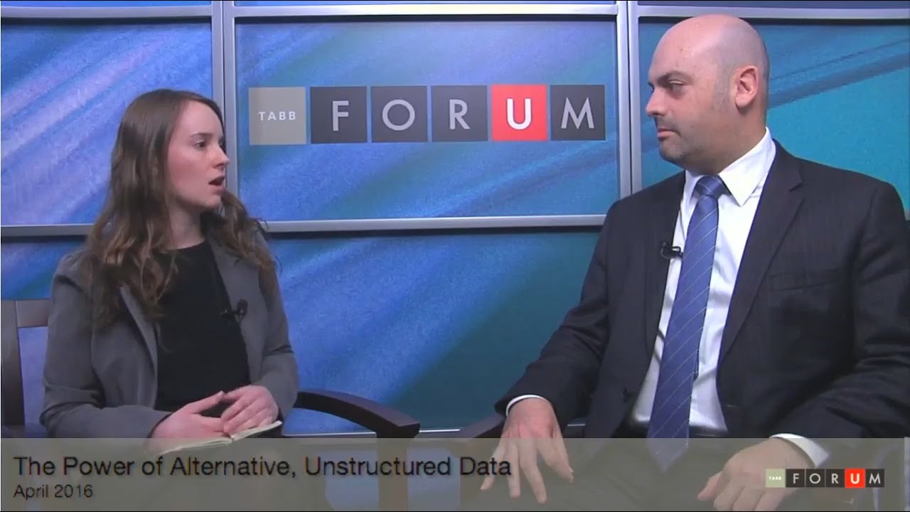 The Power of Alternative Unstructured Data for Financial Applications