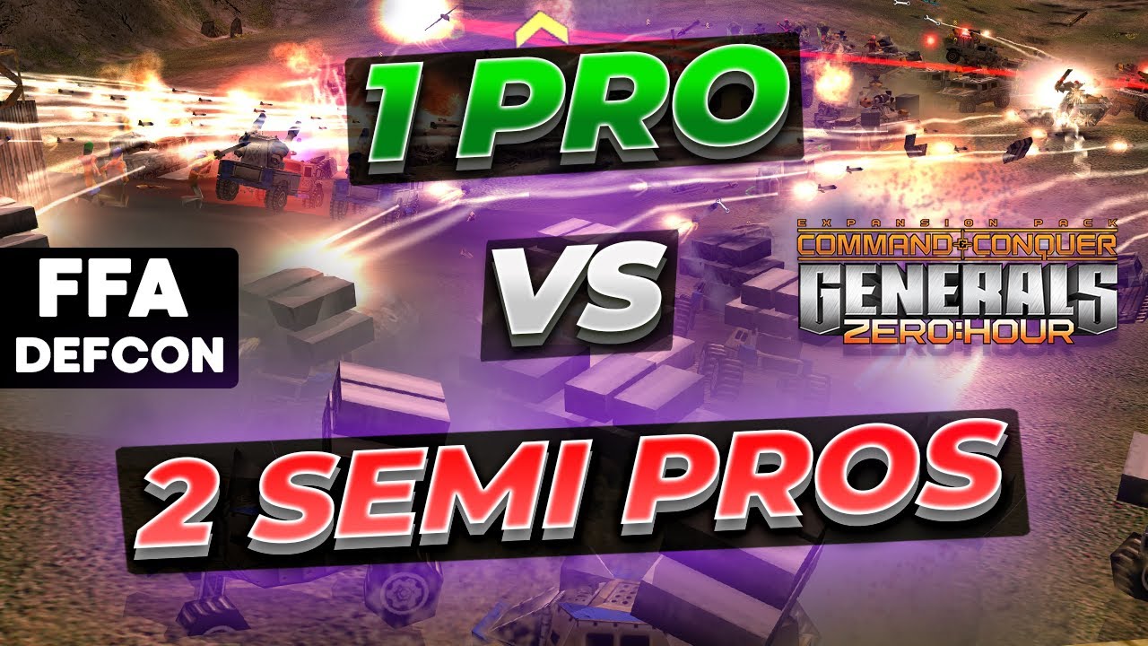 Professional Player vs 2 Semi Pro Teamers | FFA Defcon