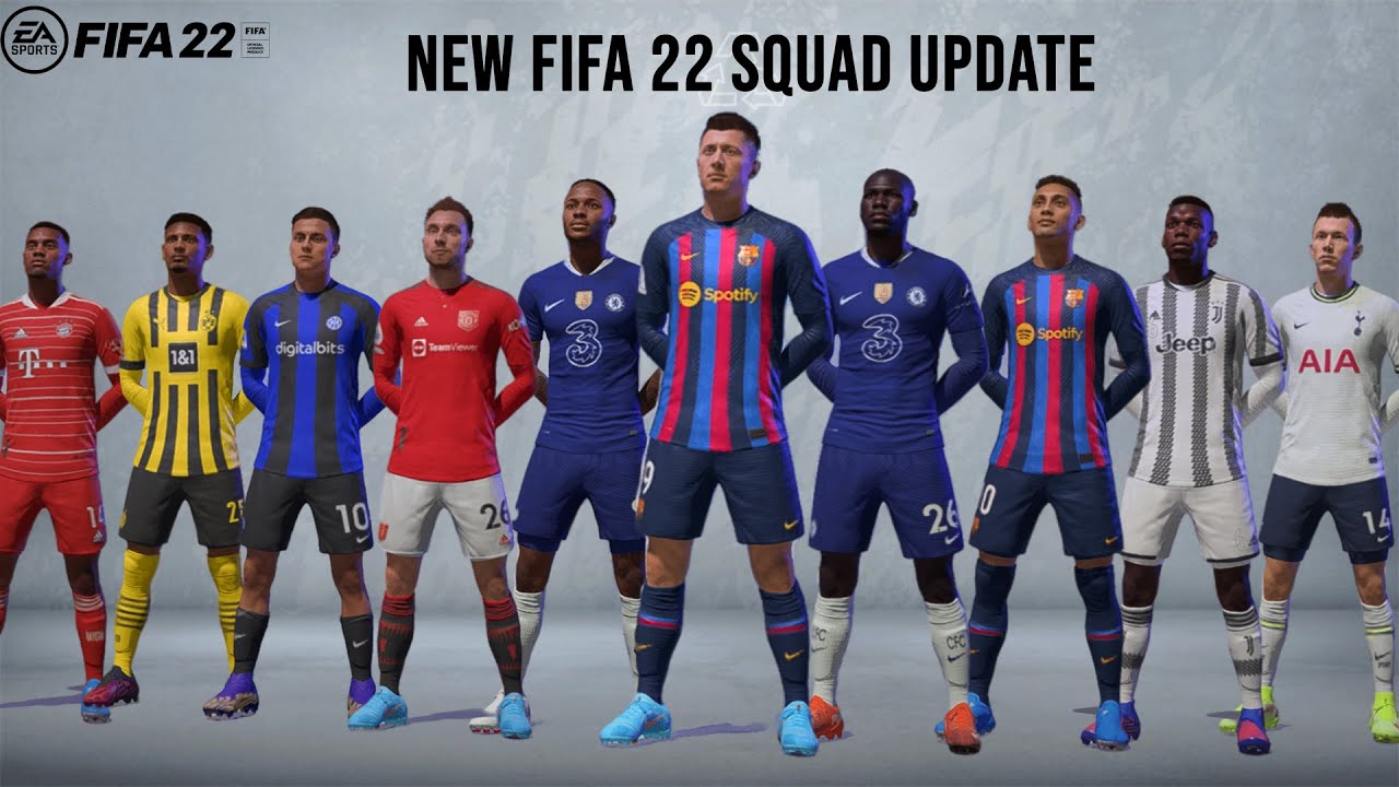 SQUAD UPDATE 22/23 FOR EEP PATCH AND FIFA 22 PC