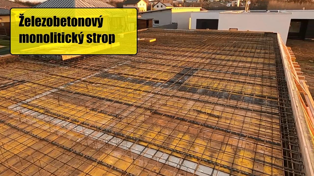 ŽB monolitický strop