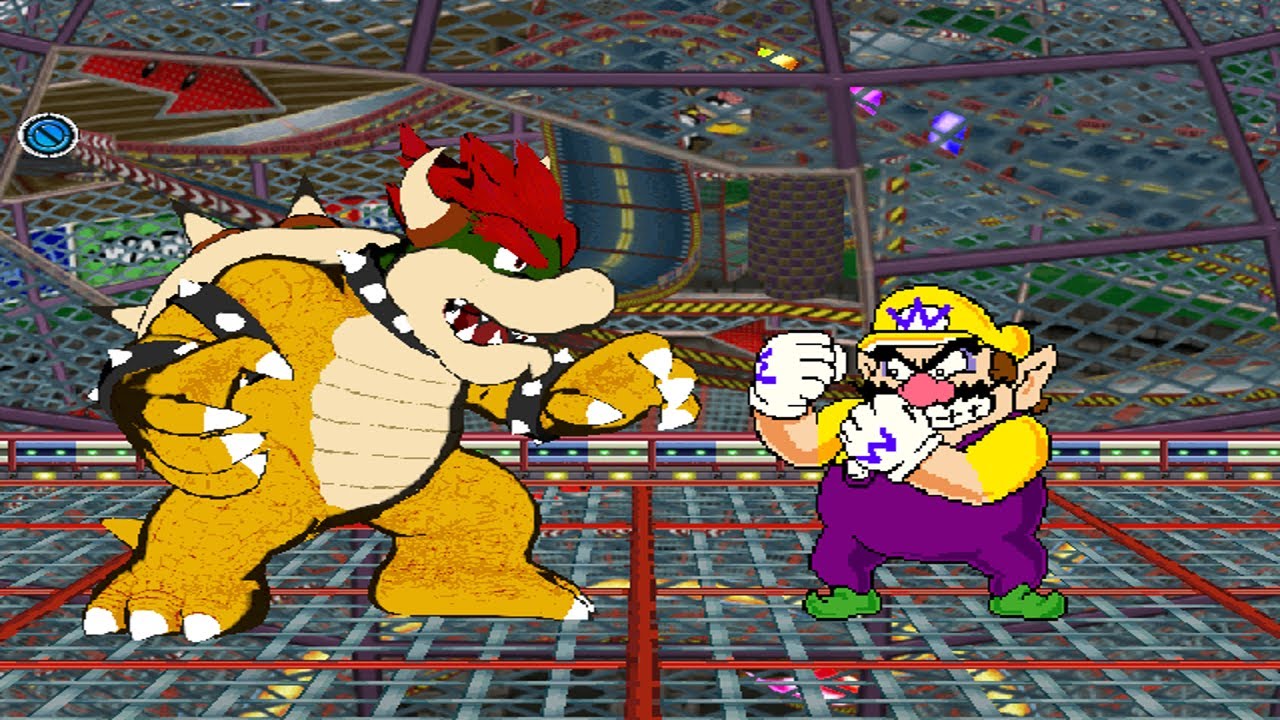 ADD004 MUGEN: Bowser (Me) Vs Wario