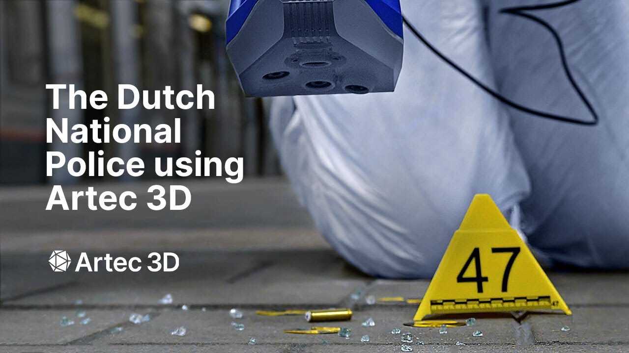 The Dutch National Police using Artec 3D scanners for data capture