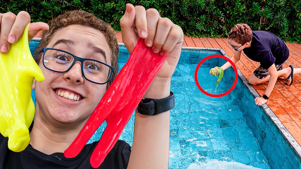 EXPERIENCIA com TODAS AS SLIMES Do MUNDO 🧪💥 (TESTAMOS SLIME NOJENTAs!)