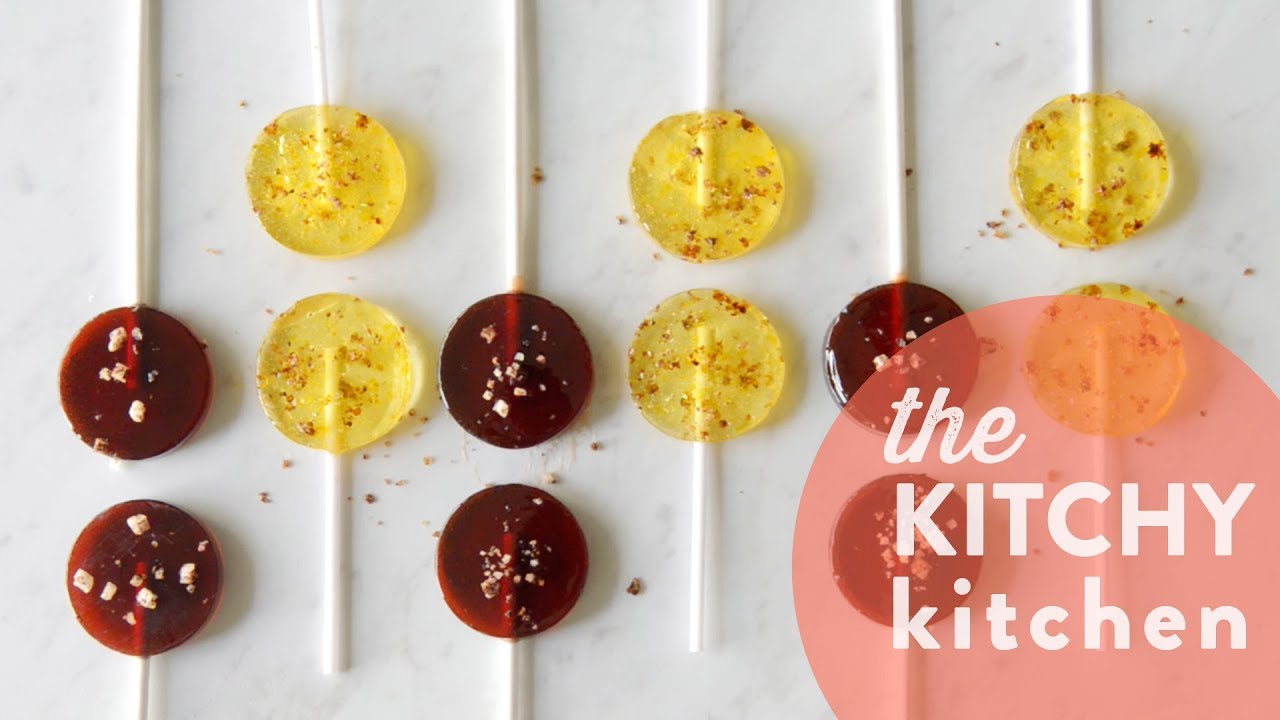 Boozy Lollipops // The Kitchy Kitchen