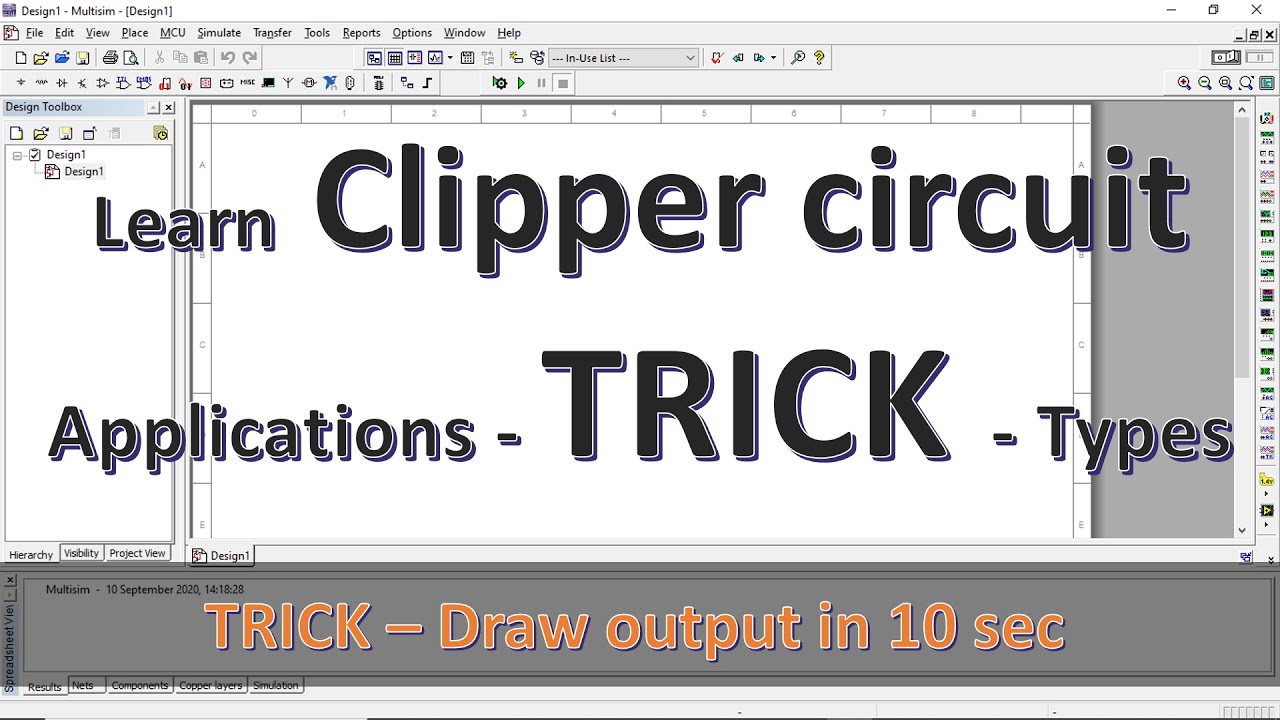 what is Clipper circuit & its application (TRICK to Draw output in 10 sec)| types of clipper circuit