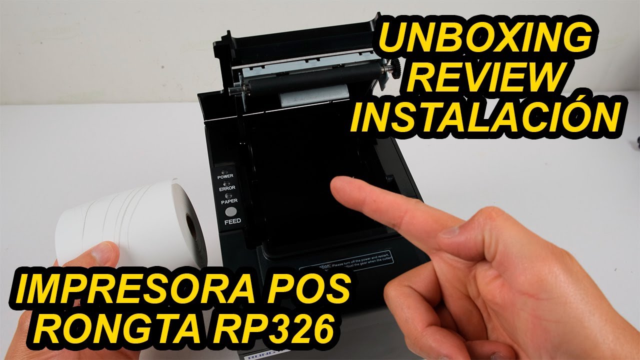 Принтер🖨️POS RONGTA RP326 Термопринтер📦Распаковка | Отзывы | Установка USB/LAN