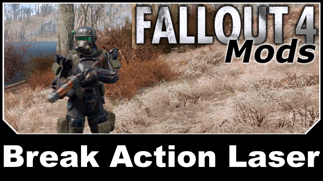 Fallout 4 Mods -  CROSS Break Action Laser