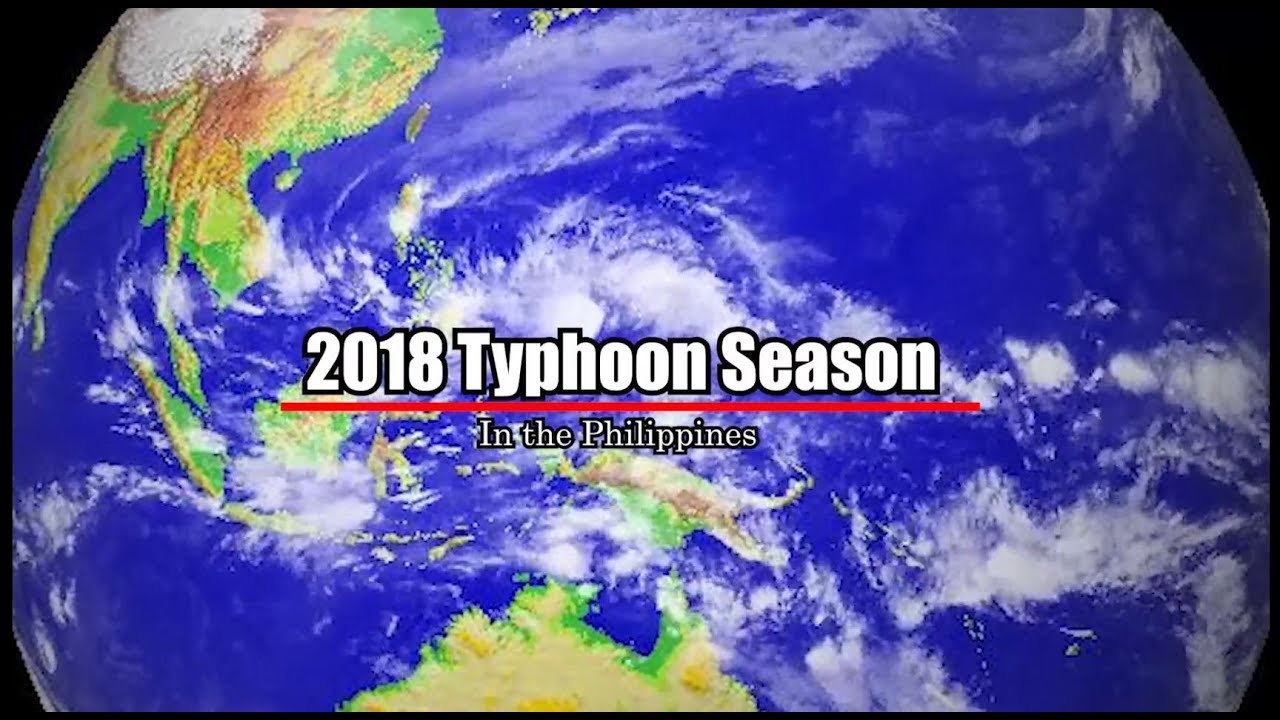 2018 Typhoon Season in the Philippines (Animation)