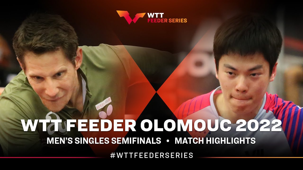 Robert Gardos vs Cho Seungmin | MS-SF | WTT Feeder Olomouc 2022
