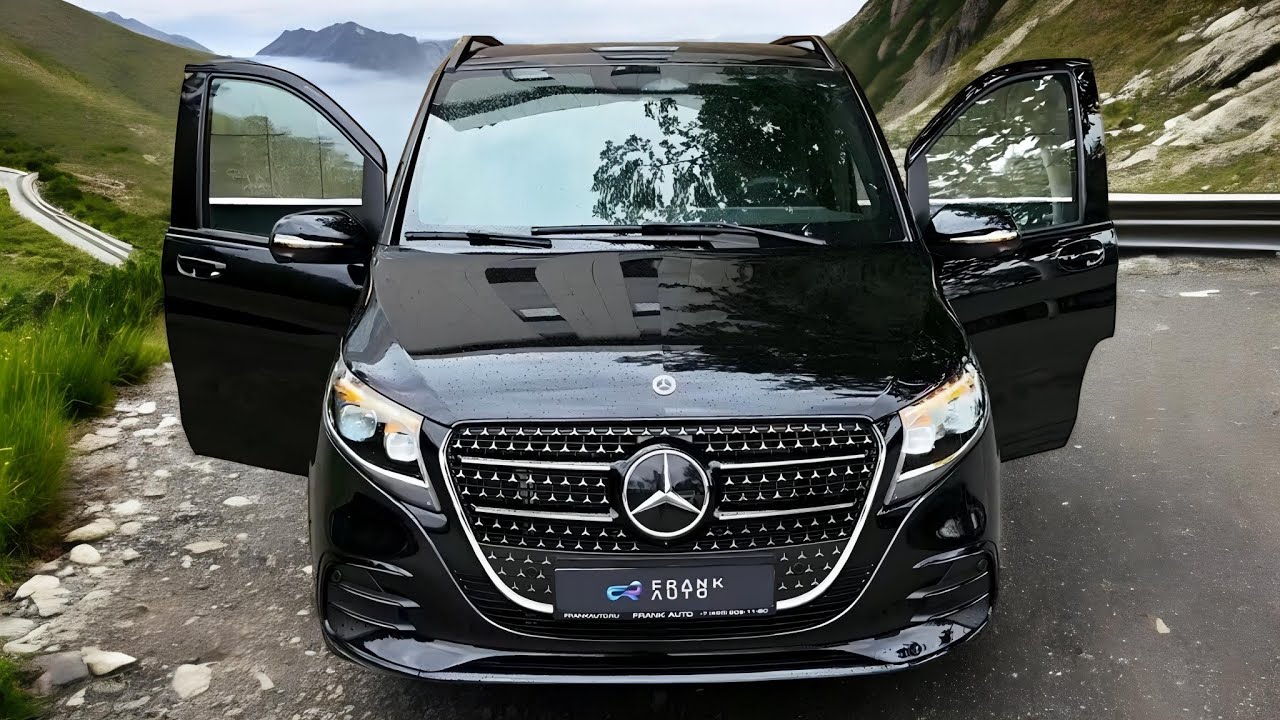 New 2025 Mercedes V-Class Luxury family VIP Walkaround