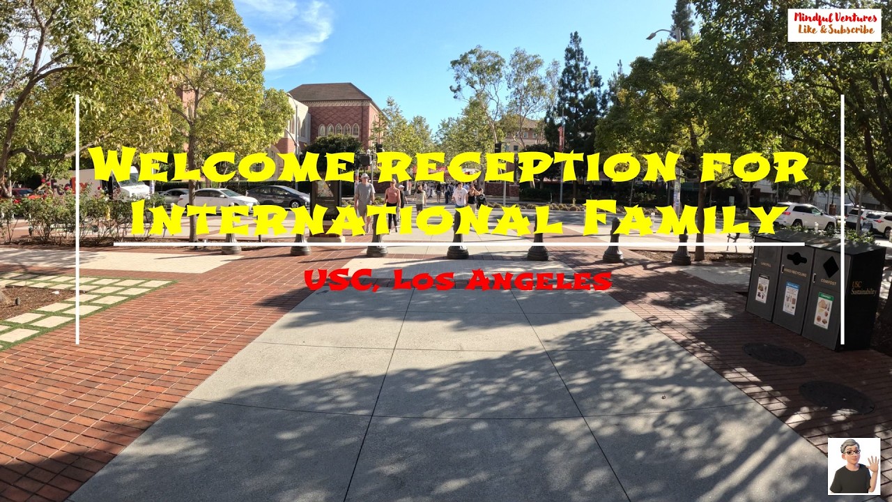 USC Welcome reception for International Student family, 2025#usc #usa #university