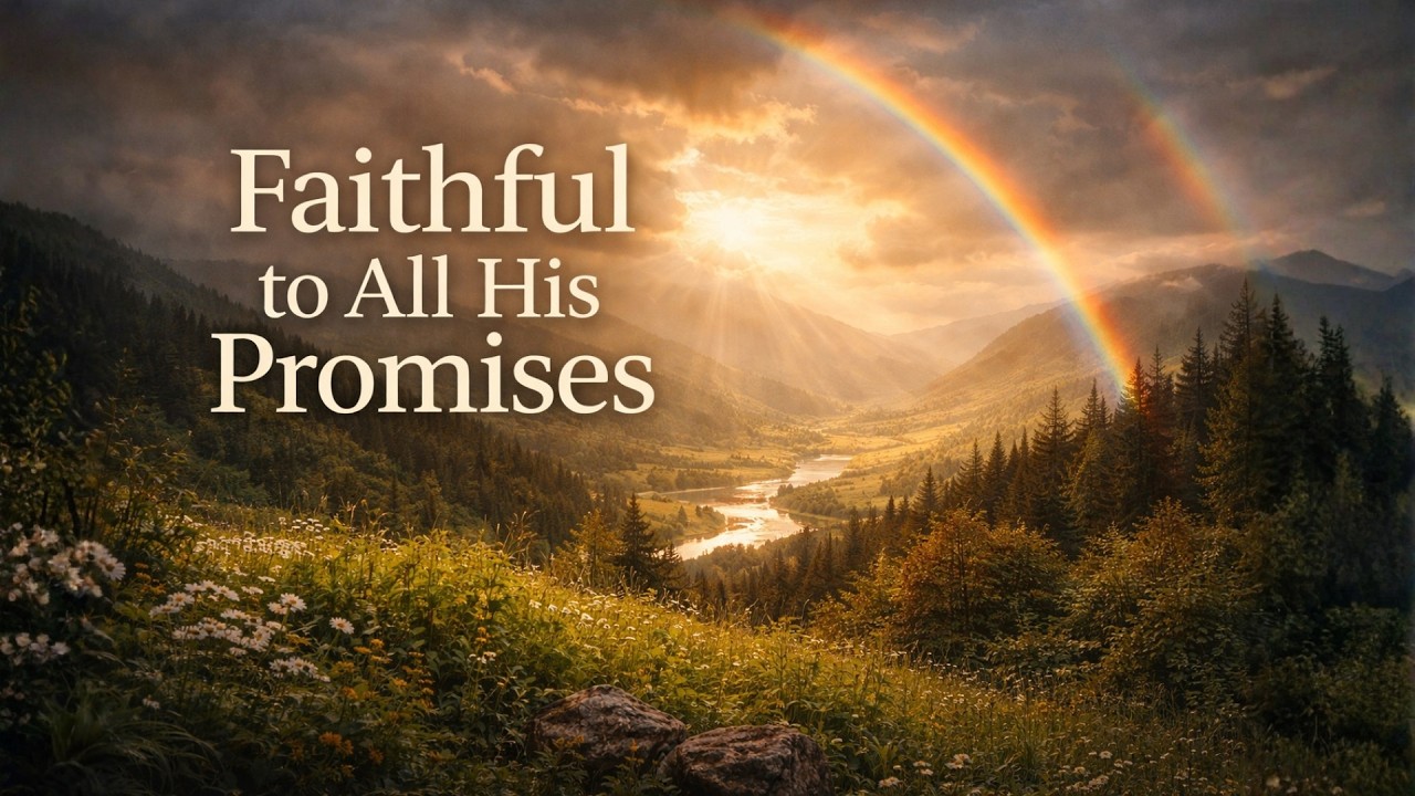 Faithful to All His Promises – Peaceful Christian Instrumental | Piano & Cello Worship Music