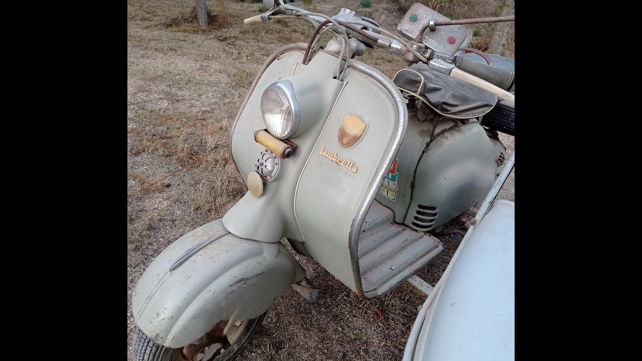 Lambretta 125LD Eibar de 1957. Limpiezas y preparaciones. Video 18