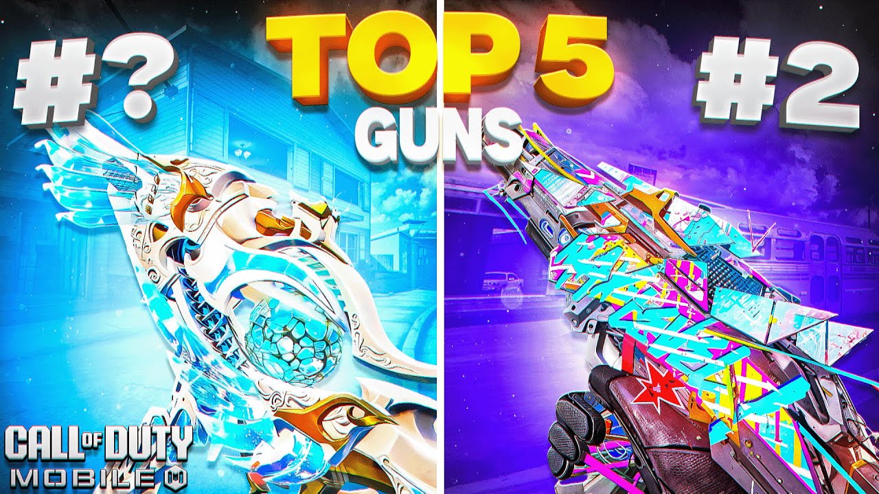 ТОП-5 ЛУЧШИХ орудий в Call of Duty Mobile 10-го сезона