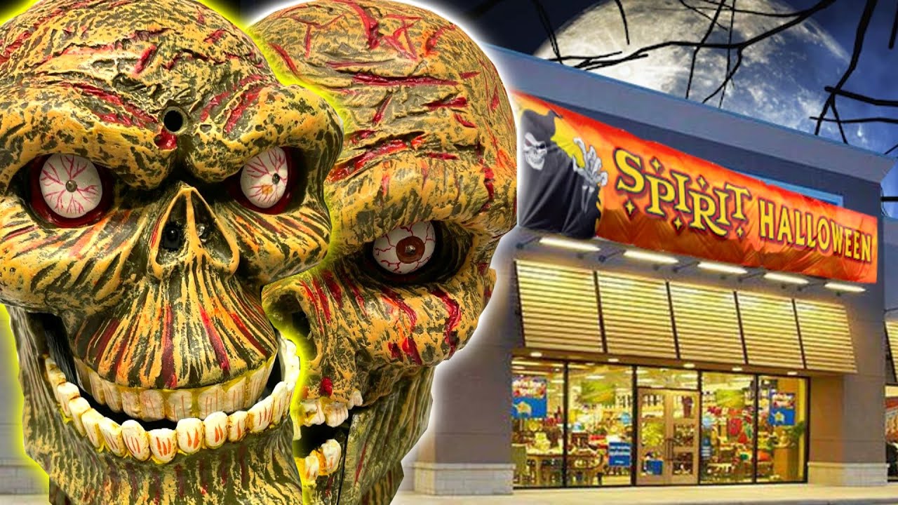 SPIRIT HALLOWEEN RARE ANIMATRONICS on eBAY !! TALKING ROTTEN HEADS DAMIEN VENTRILOQUIST DUMMY
