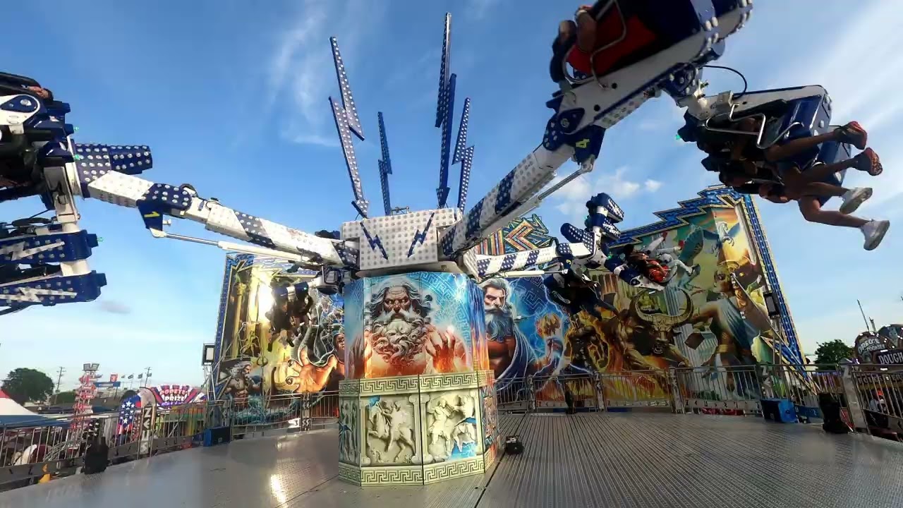 Zeus - Dreamland Amusements (Offride - Day) Charlotte Fair | Non-Copyright