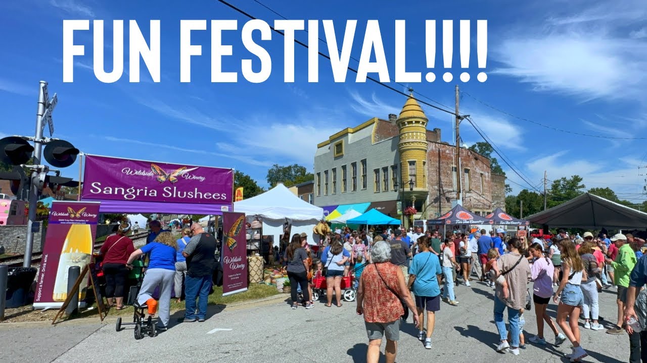 Walking Through Midway Kentucky Fall Festival – Autumn Colors, Crafts, and Local Fun