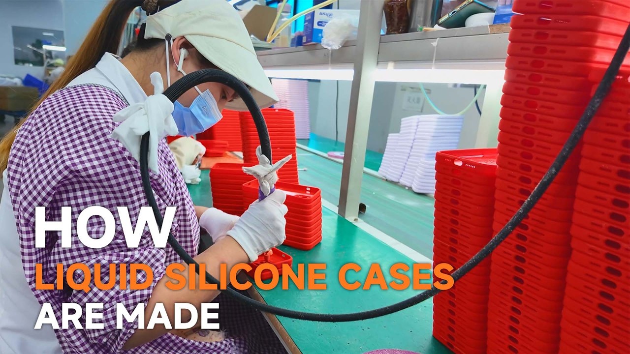 How a Liquid Silicone Case Is Made &ndash; Factory Production Process