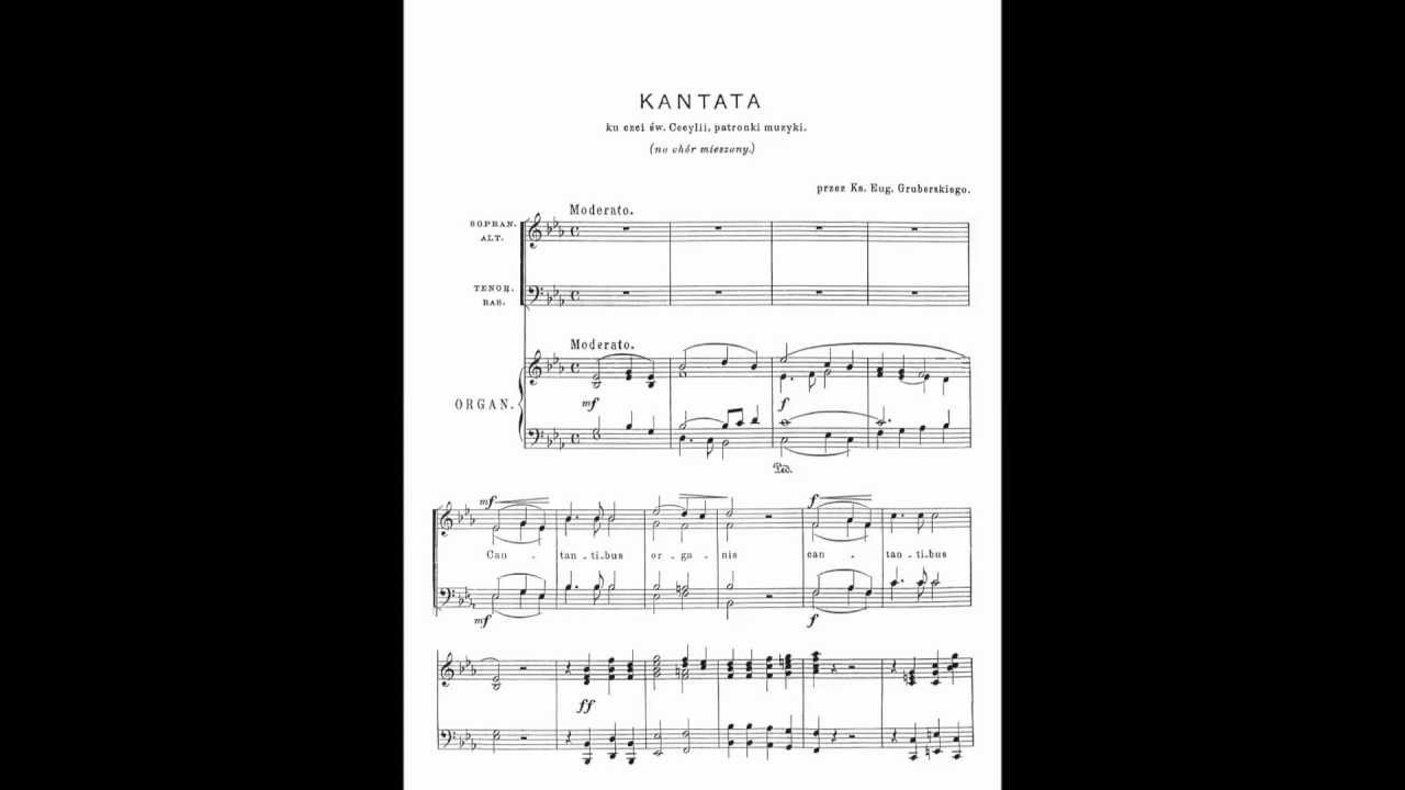 Ks. Eugeniusz Gruberski - Kantata ku czci św. Cecylii