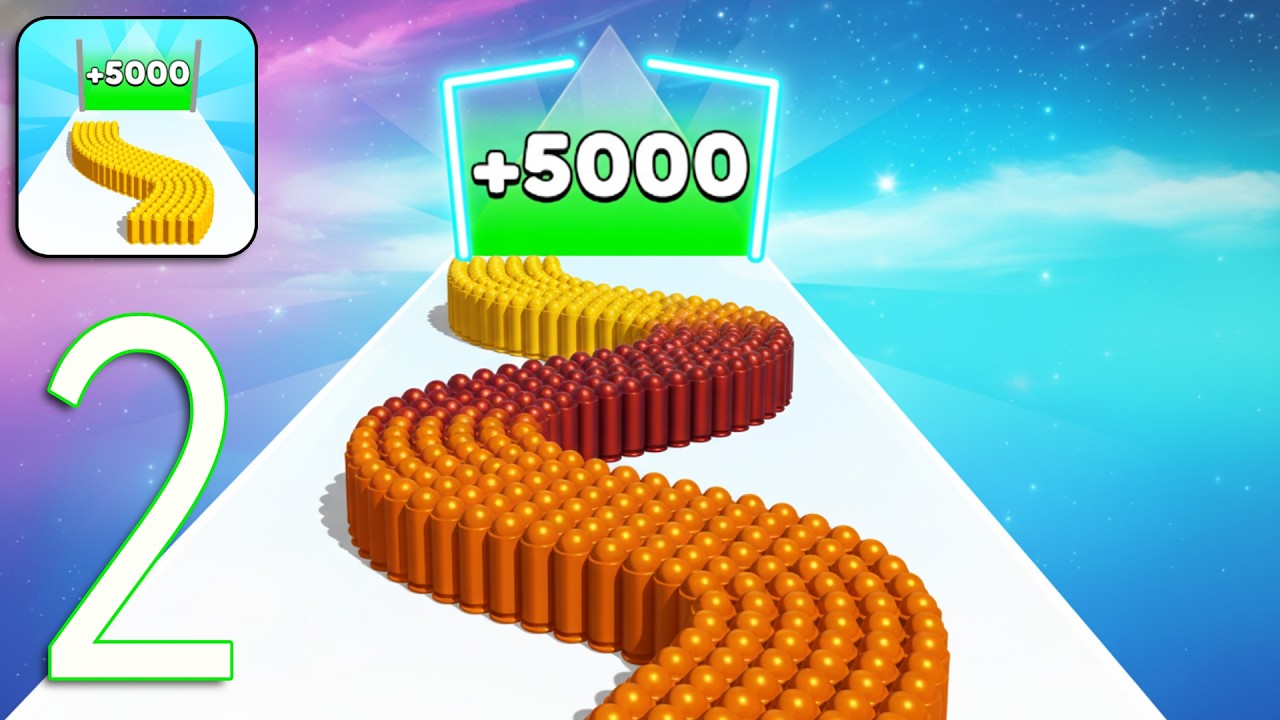 Bullet Army Run - Gameplay Walkthrough Part 2 Tutorial NEW Mobile Game (Android, iOS)