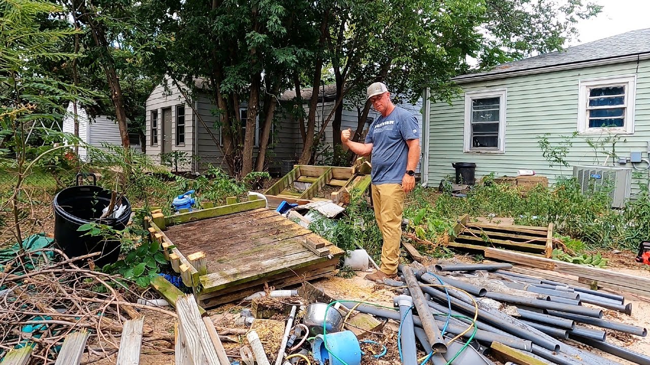 NOBODY Would Mow This BACKYARD, You Won't Believe What Was Buried