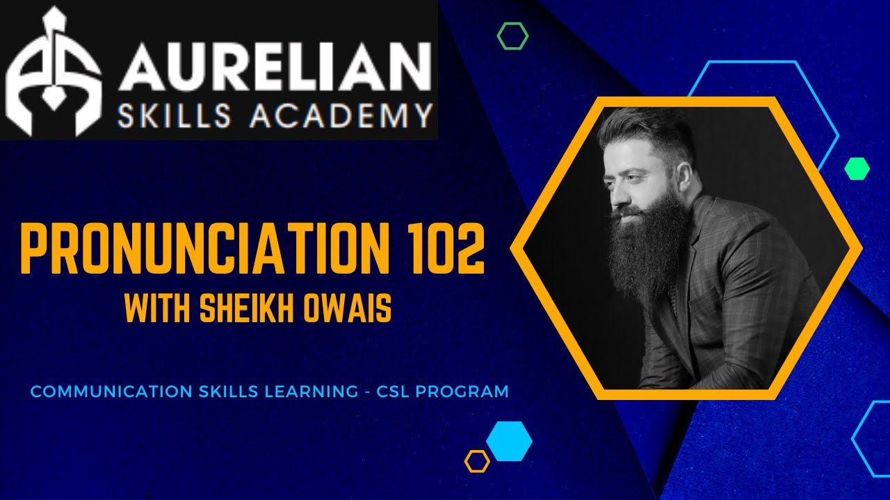 Pronunciation 102 - Syllables and Syllable Stress Rules - Aurelian Skills Academy