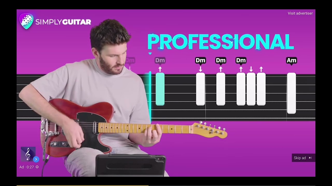 beginners vs pro | Simply guitar