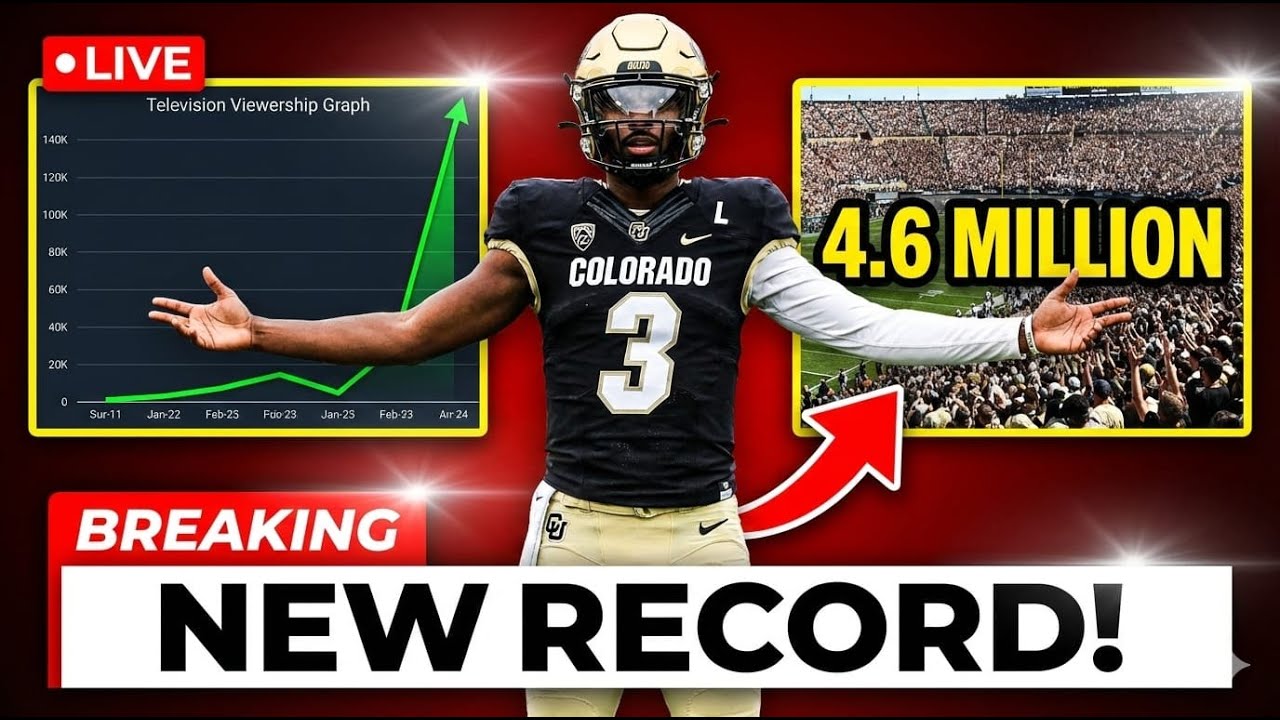 HE SAVED THE LEAGUE. Shedeur Sanders Breaks Pro Bowl Viewership Record! (4.6 Million)