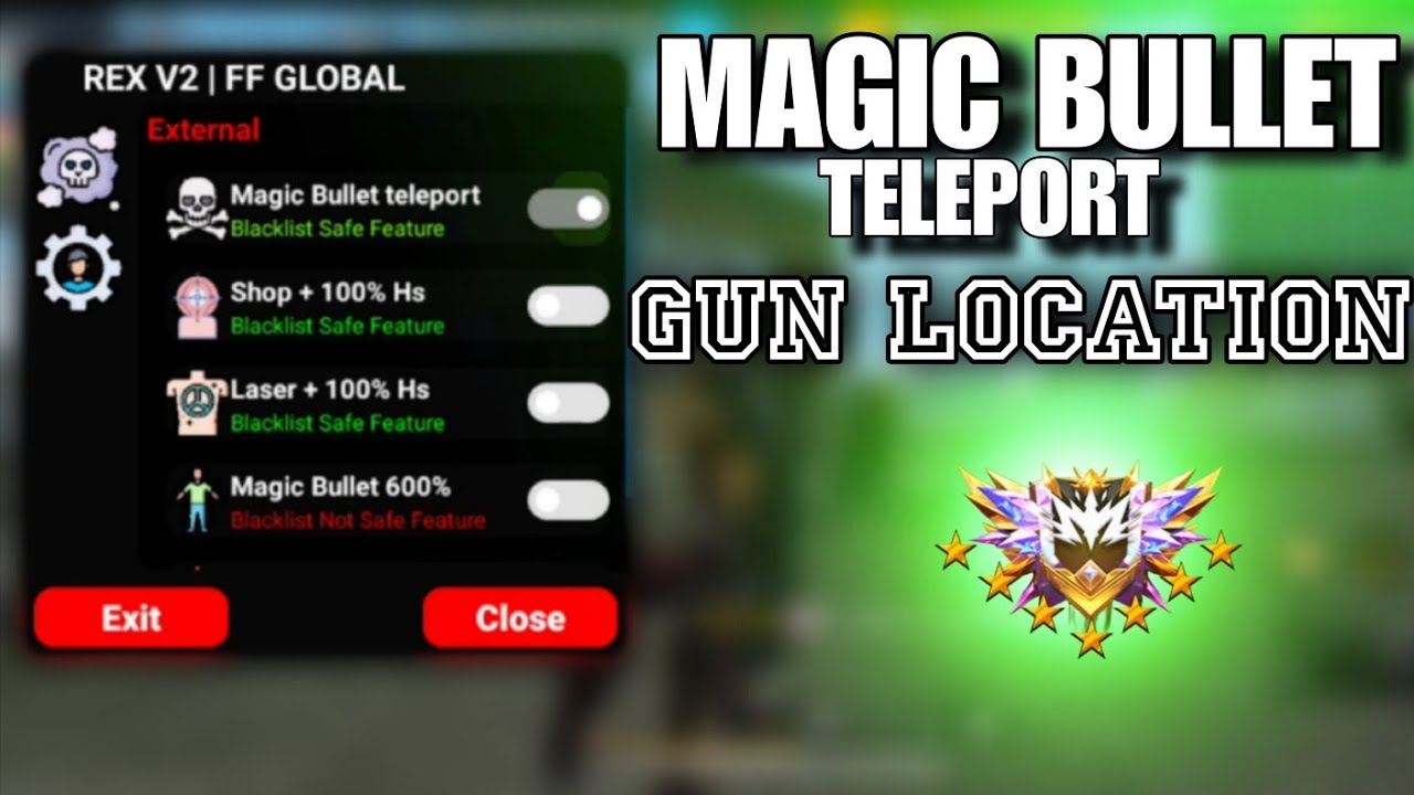 Magic bullet panel // high damage, main id safe panel #hacker #hacks