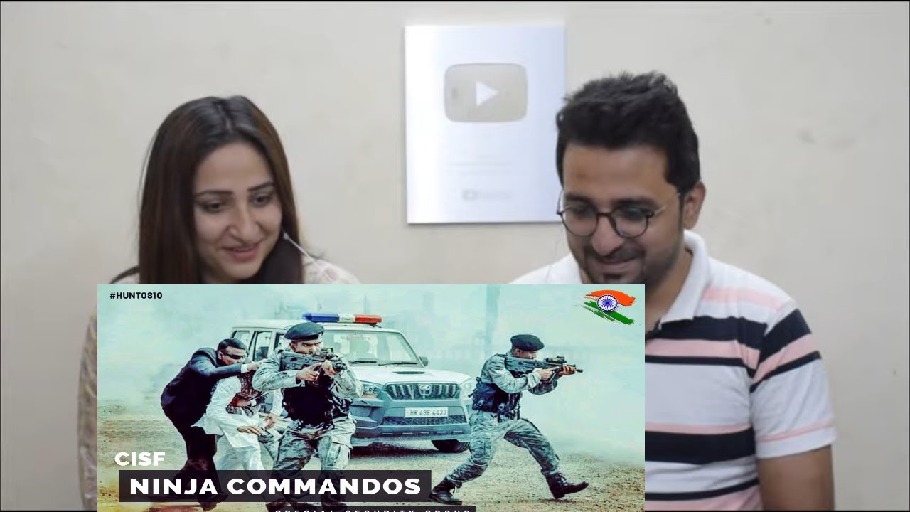 Pakistani Reacts to CISF Ninja Commandos - Special Security Group in Action -(Military Motivational)