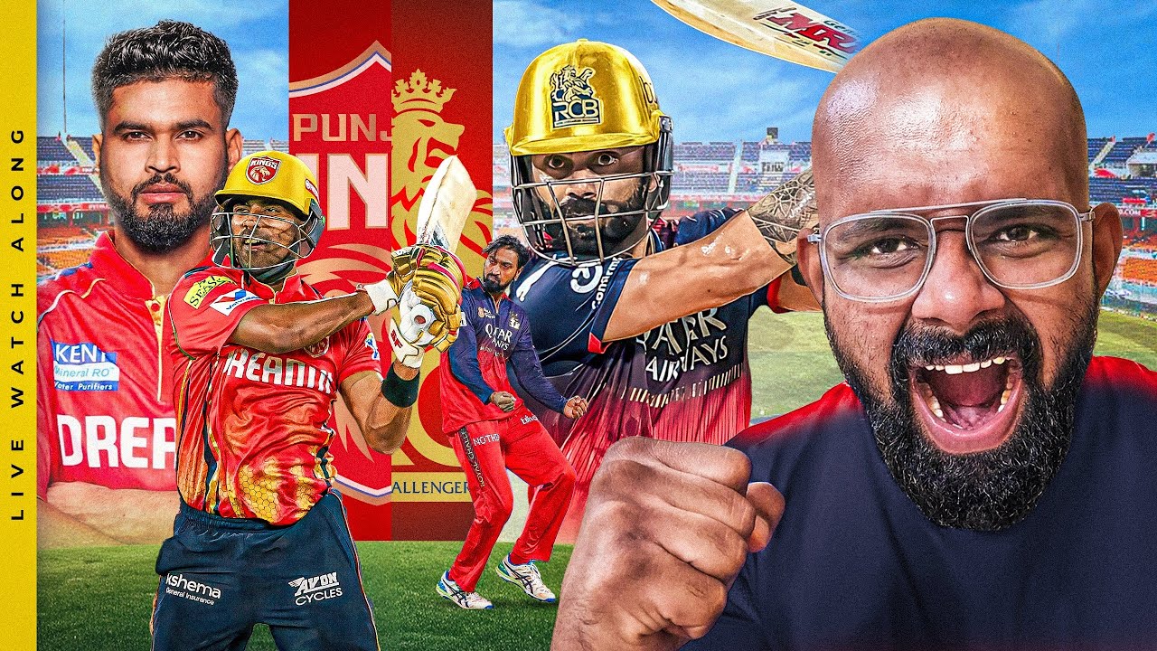 IPL Final 2025 RCB vs PBKS Live Discussion @chasingthetarget1720